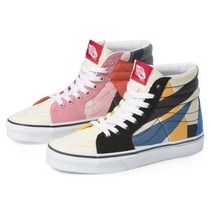 LIMITED EDITION Vans Sk8-Hi MoMA Lyubov Popova's 'Painterly Architectonic'